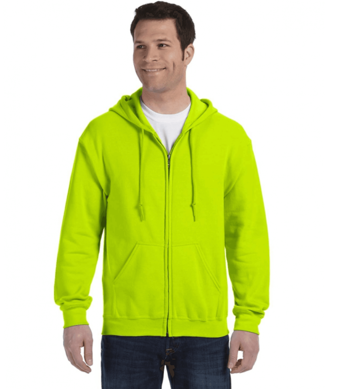 Gildan G186 Adult Heavy Blend Adult 8 oz., 50-50 Full-Zip Hood