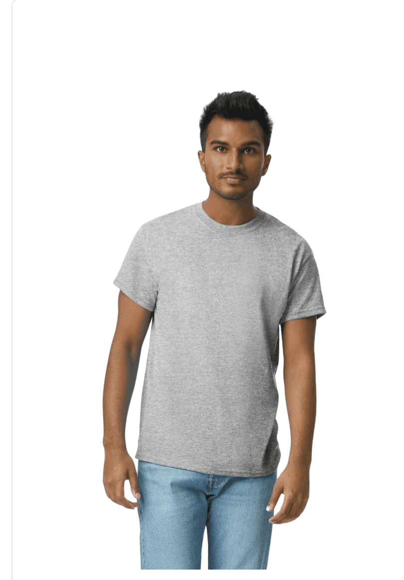 Gildan G200 - Camiseta cómoda de algodón ultraduradero®