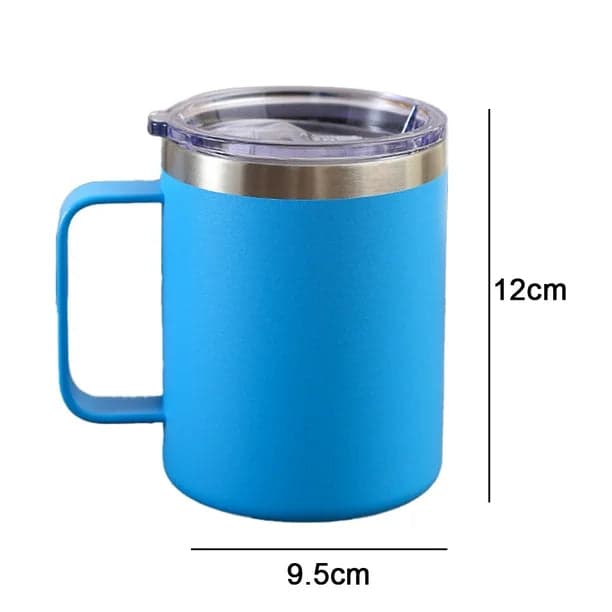 Vaso, tapa de acero inoxidable,